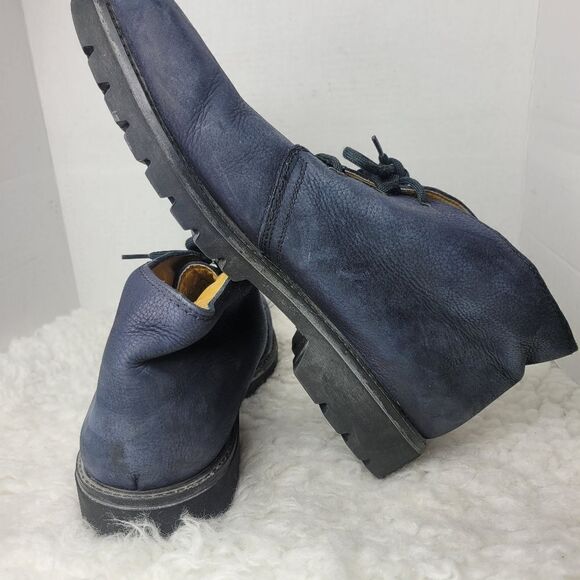 Havana Joe Panama Jack Men\'s Chukka Boots Size 17 EU 52 Blue Navy Leather main image 7